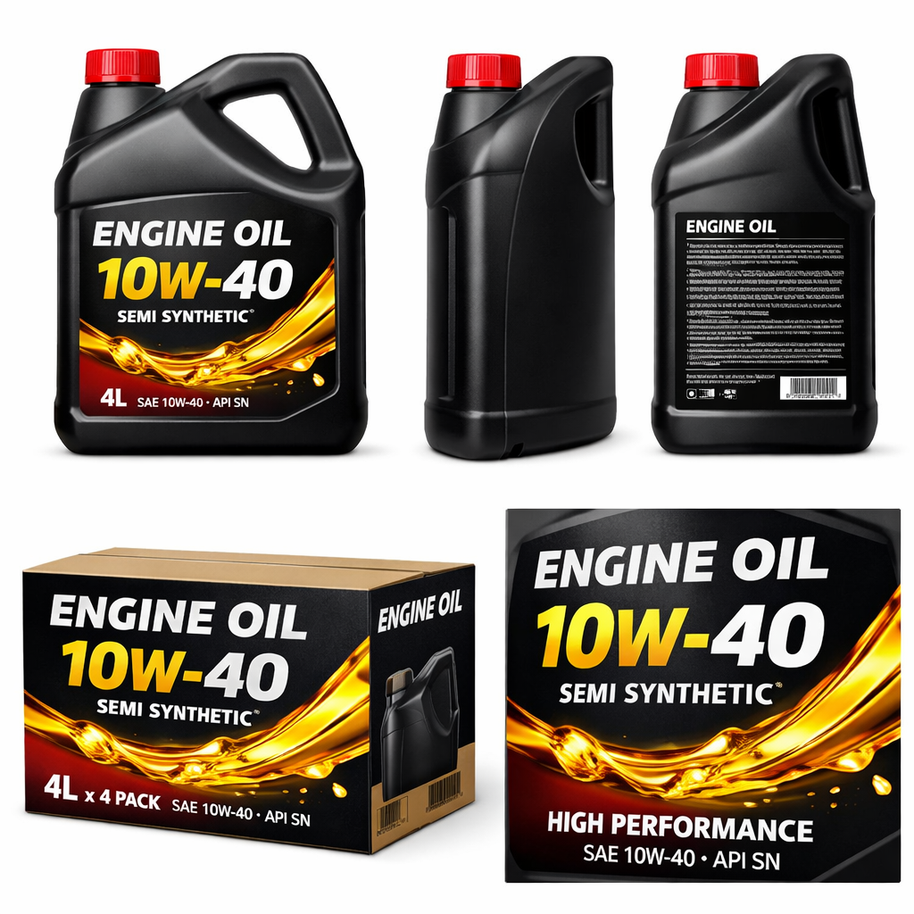 Engine Oil 10W-40 – Semi Synthetic