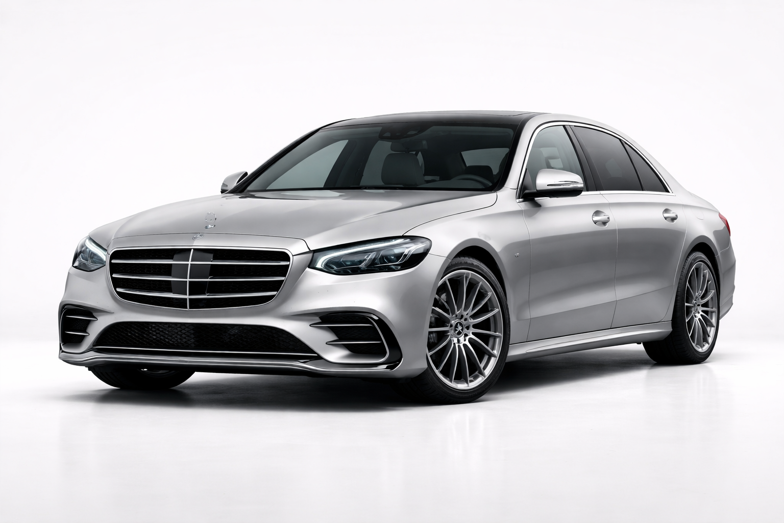 Mercedes-Benz S-Class 2026 – Silver | Luxury Sedan